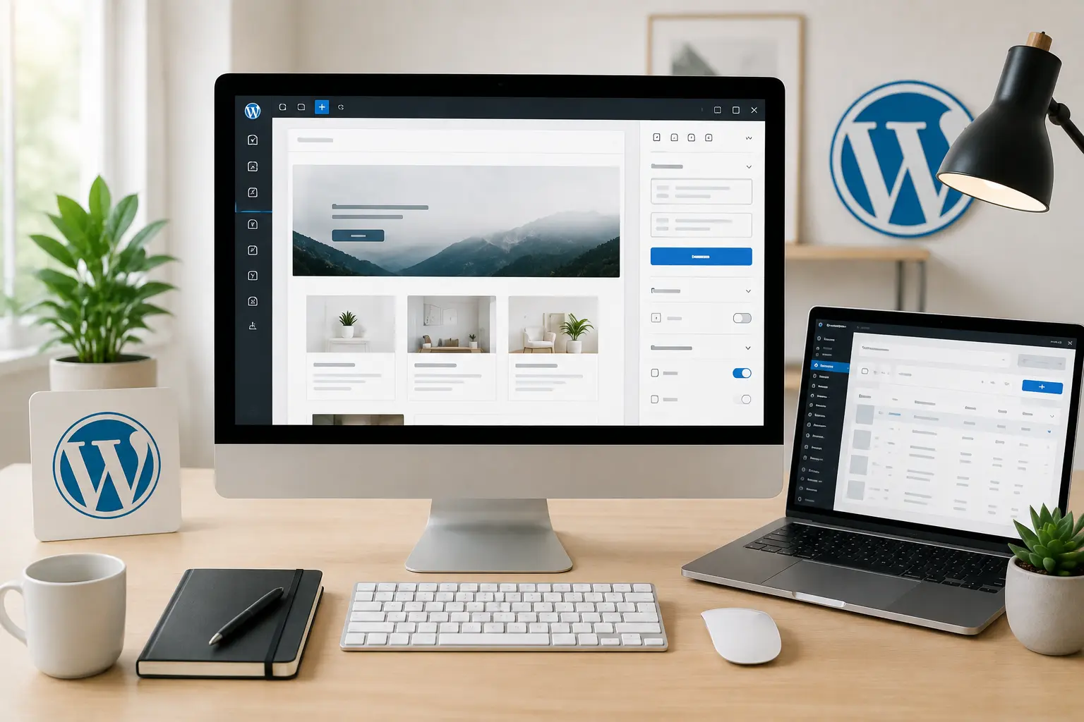WordPress developer in India building a custom theme in the code editor
